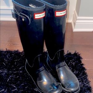 Hunter boots size 7